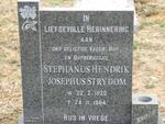 STRYDOM Stephanus Hendrik Josephus 1920-1984
