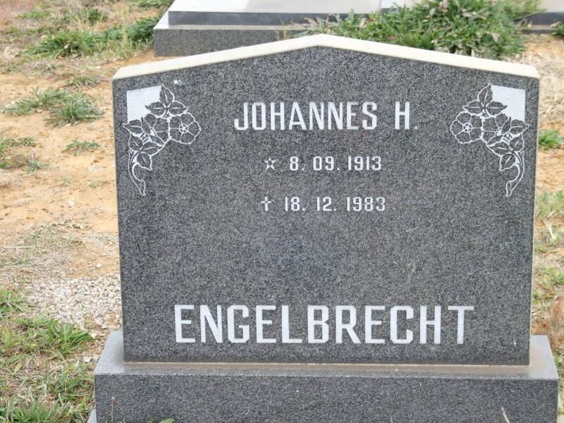 ENGELBRECHT Johannes H. 1913-1983