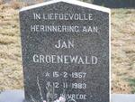 GROENEWALD Jan 1957-1983