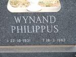 TONDER Wynand Philippus, van 1931-1983 