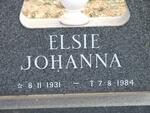 TONDER Elsie Johanna, van 1931-1984
