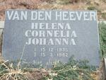 HEEVER Helena Cornelia Johanna, van den 1935-1982