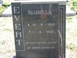 EVERT Isabella 1912-1980