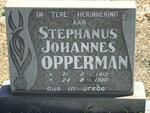 OPPERMAN Stephanus Johannes 1913-1980