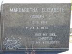 REENEN Margaretha Elizabeth 1914-1978