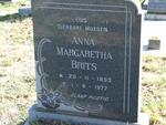 BRITS Anna Margretha 1893-1977