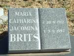 BRITS Maria Catharina Jacomina 1912-1997