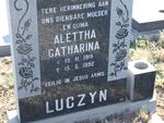 LUCZYN Alettha Catharina 1919-1992