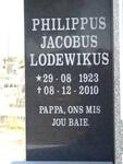 BIERMAN Philippus Jacobus Lodewikus 1923-2010 & Jacoba Dorathea LOMBARD 1937-