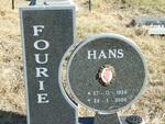 FOURIE Hans 1938-2006