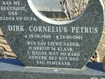 GRUNDLING Dirk Cornelius Petrus 1929-2001 & Elizabeth C.P. 1936-2012