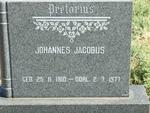 PRETORIUS Johannes Jacobus 1910-1977