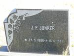 JONKER J.P. 1888-1981 