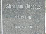 MOUTON Abraham Jacobus 1881-1970 & Anna Maria Cornelia SCHOEMAN 1881-1970