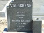VOLSCHENK Theunis Johannes 1895-1976 