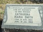 SMITH Catharina Maria 1904-1960