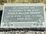 BRUWER Schalk Willem 1910-1962