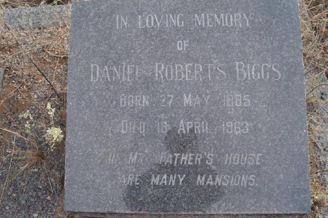BIGGS Daniel Roberts 1885-1963
