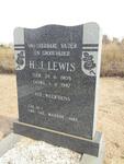 LEWIS H.J. 1905-1987