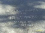 VIVIERS Tolla 1919-1995