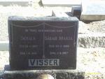 VISSER Schalk 1887-1959 & Sarah Maria 1886-1957