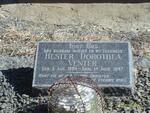 VENTER Hester Dorothea 1884-1947