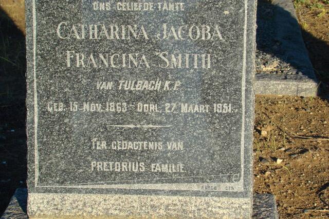 SMITH Catharina Jacoba Francina 1863-1951