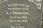 SWANEPOEL A.J. 1865-1942