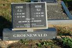GROENEWALD C.J. 1942-2005 & S.J. 1945-1999