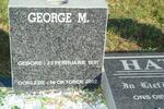 HATTINGH George M. 1931-2002