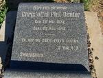 VENTER Christoffel Phil 1872-1942