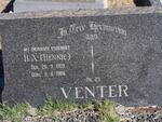 VENTER H.A. 1909-1966