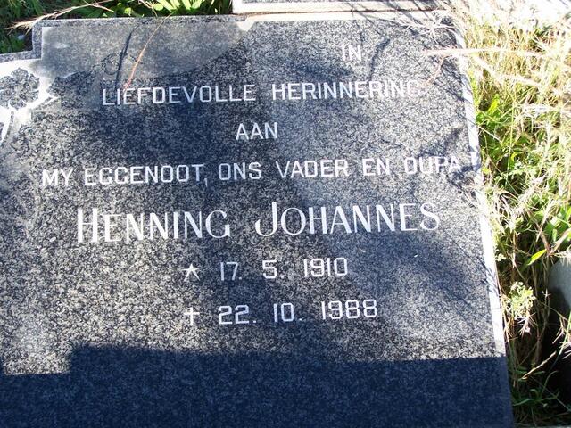 ? Henning Johannes 1910-1988