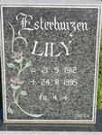 ESTERHUIZEN Lily 1912-1995