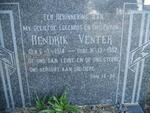 VENTER Hendrik 1914-1952