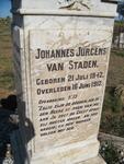 STADEN Johannes Jurgens, van 1842-1912