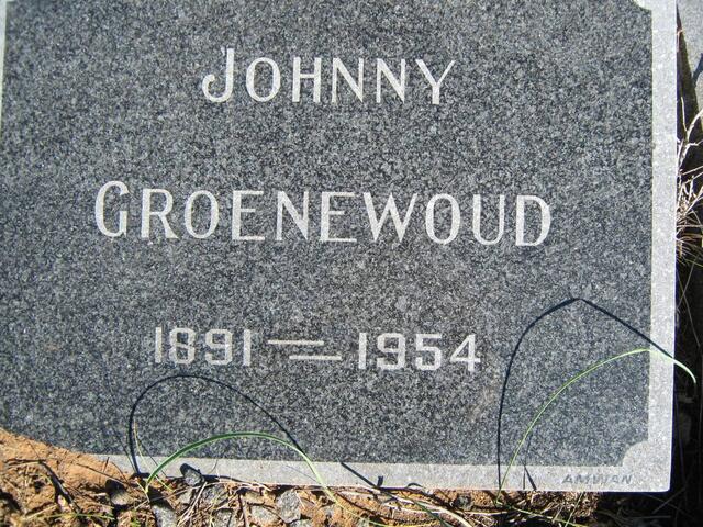 GROENEWOUD Johnny 1891-1954