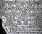 JACOBS Daniel Joachim Jacobus 1891-1952 