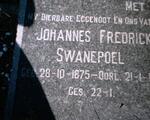SWANEPOEL Johannes Frederick 1875-1952