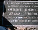 FERREIRA Marthinus Johannes Vermaak 1924-19??