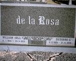 ROSA William, de la 1916-1973 &  Susanna C. 1922-1975