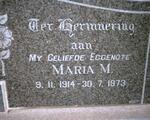 FOURIE Maria M. 1914-1973