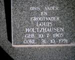 HOLTZHAUSEN Louis 1905-1991