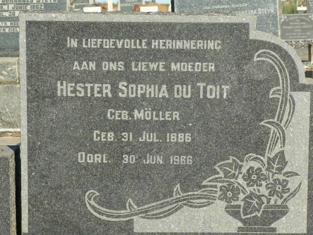 TOIT Hester Sophia, nee du MÖLLER 1886-1966
