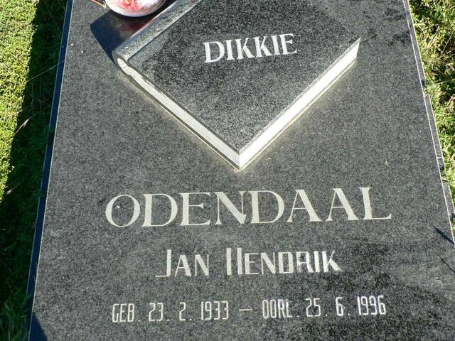 ODENDAAL Jan Hendrik 1933-1996