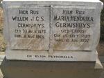 GERMISHUYS Willem J.C.S. 1873-1965 & Maria Hendrika CROUS 1882-1937 :: GERMISHUYS Petronella