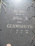 GERMISHUYS Willem H. 1949-1997