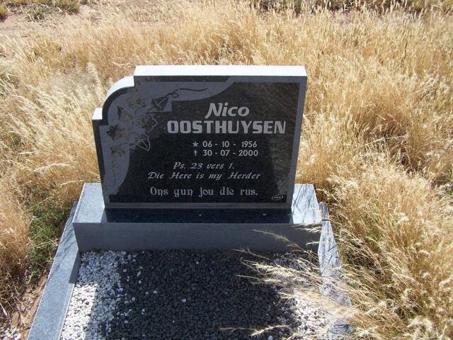 OOSTHUYSEN Nico 1956-2000