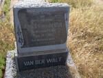 WALT Anna E.F., van der nee WELTHAGEN 1887-1965