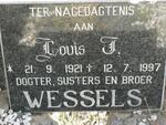 WESSELS Louis J. 1921-1997